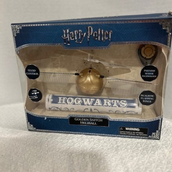 HARRY POTTER GOLDEN SNITCH HELIBALL - Picture 1 of 2